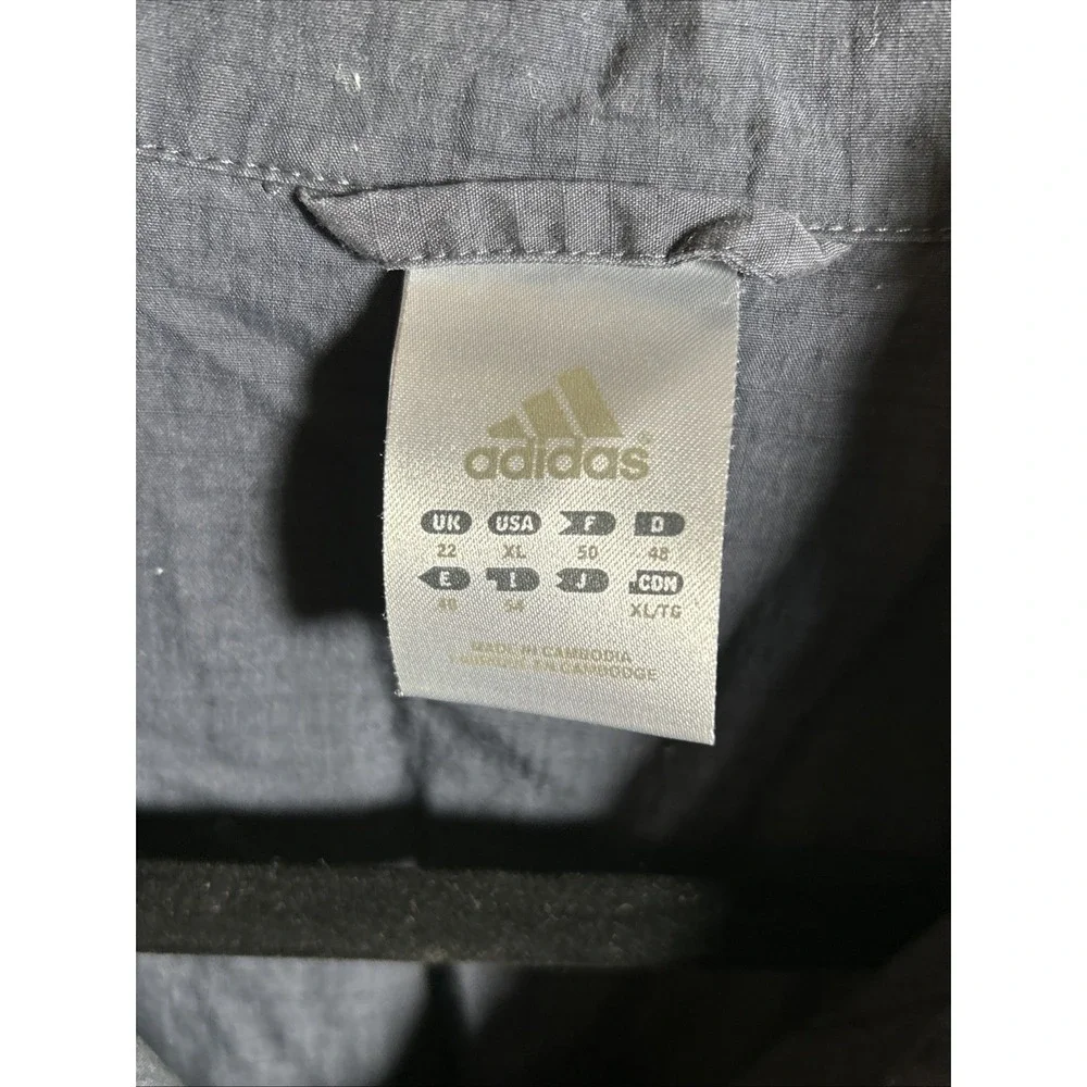 Adidas Men's Adaptive Full Zip Track Jacket, Shadow Navy‎ XL